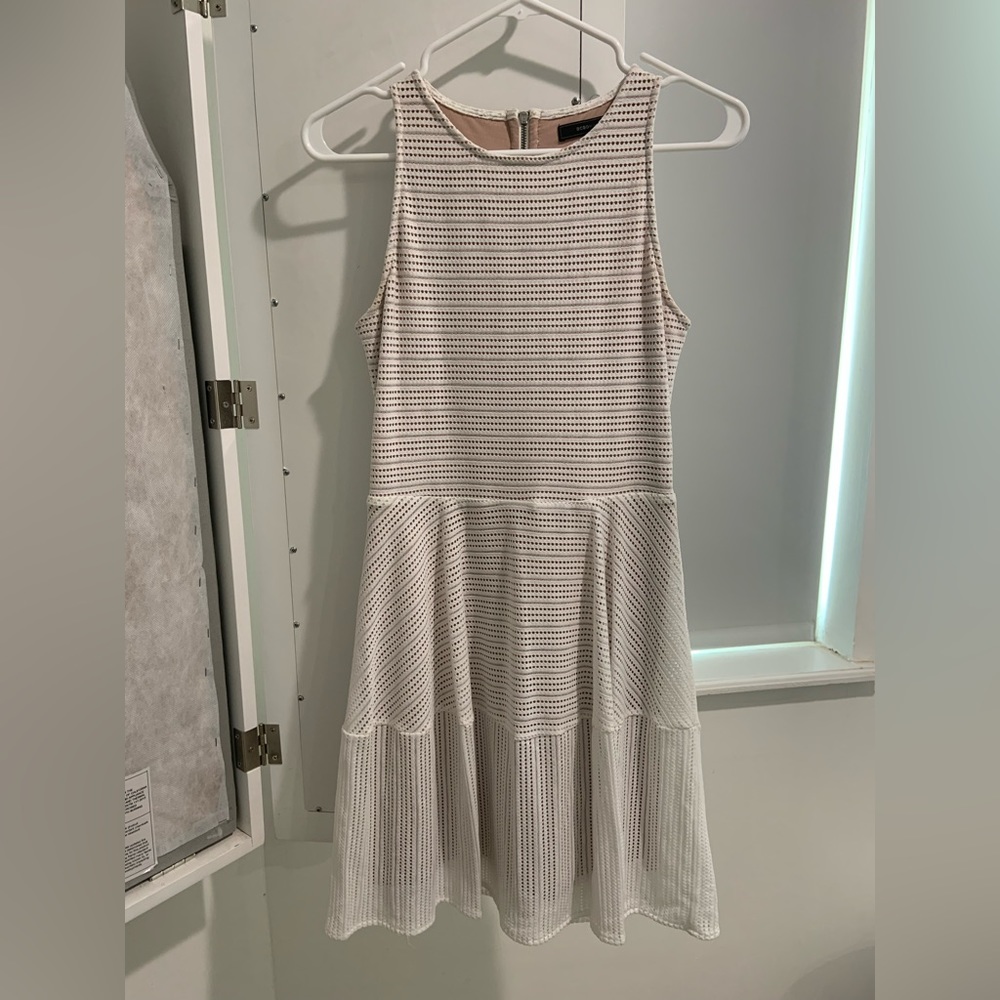 BCBG White Dress